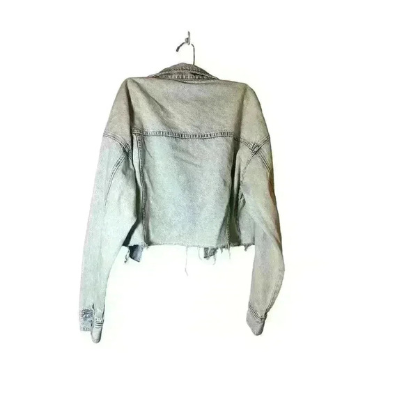 Pacsun cropped jean jacket size M/L in excellent condition - Picture 9 of 9